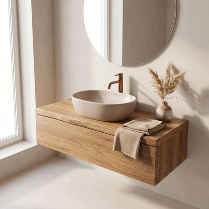 Aufsatzwaschbecken Rea Focus Taupe 4