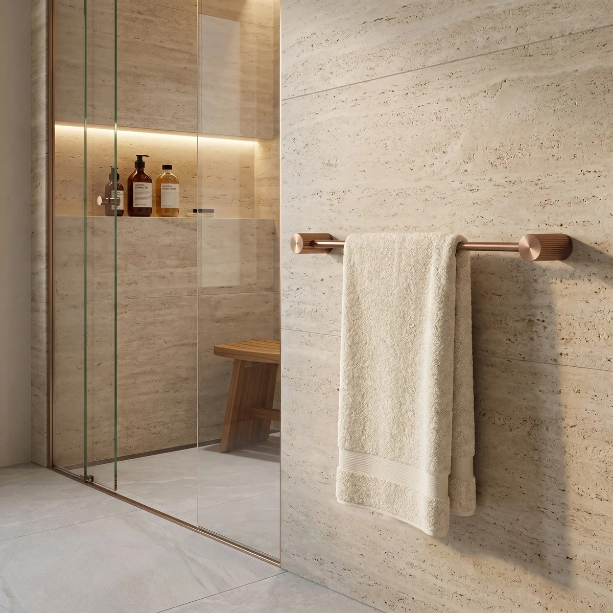 Badezimmer-Aufhänger 64101 SOLO Brush Copper 4