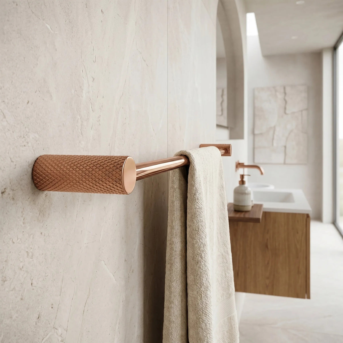 Badezimmer-Aufhänger A62301RG OTTO Copper 4