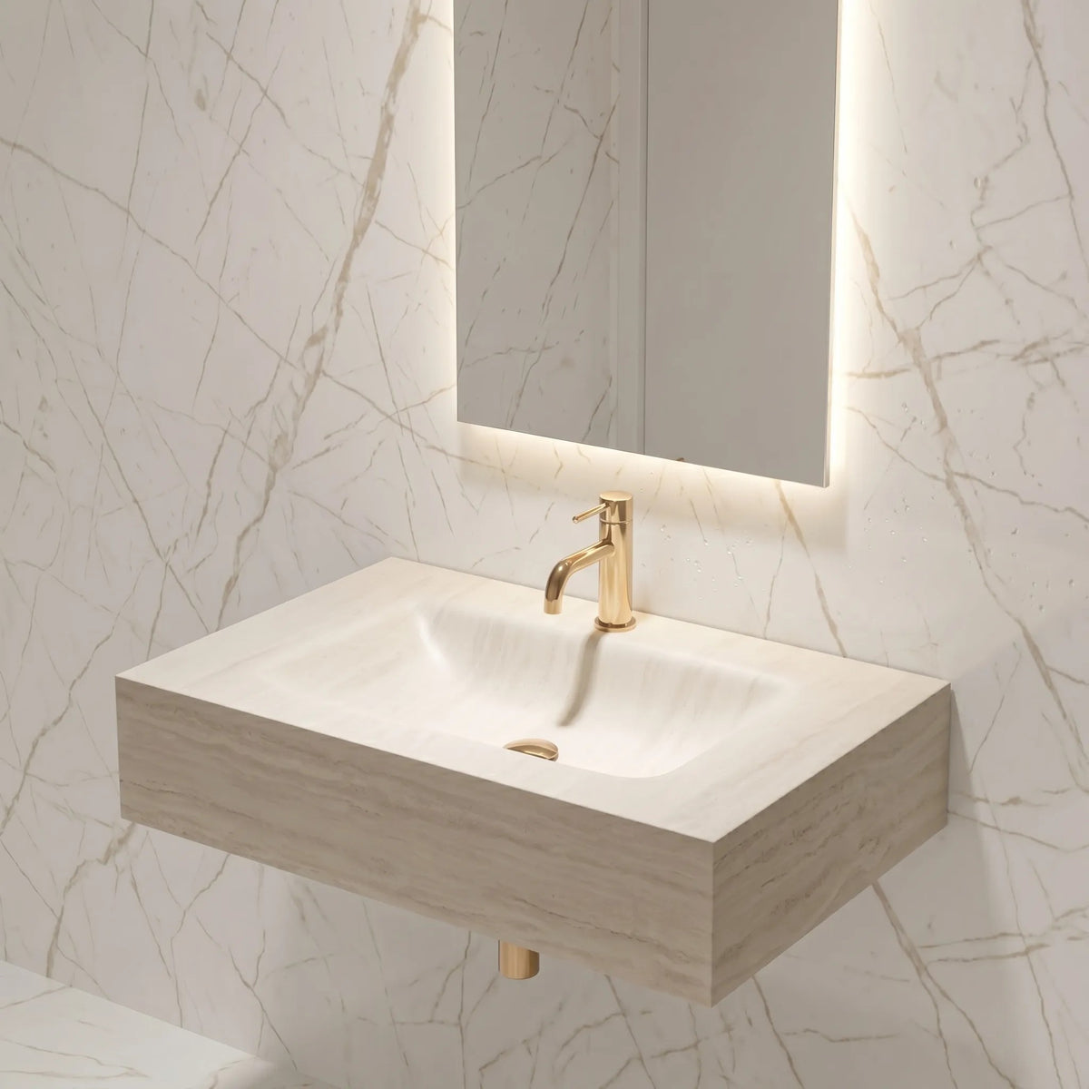 Wandwaschbecken REA Apollo Muralto Roma 80 4