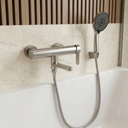 Wannenarmatur Rea Arcos Brushed Nickel  4