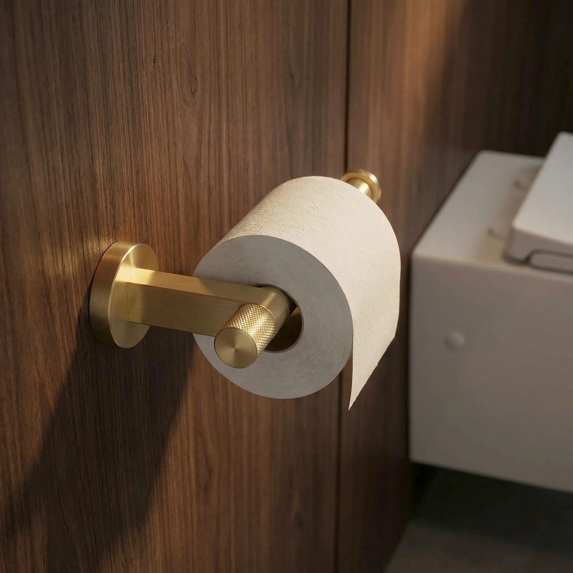 Halter für Toilettenpapier 39105 ORI Brush Gold  4