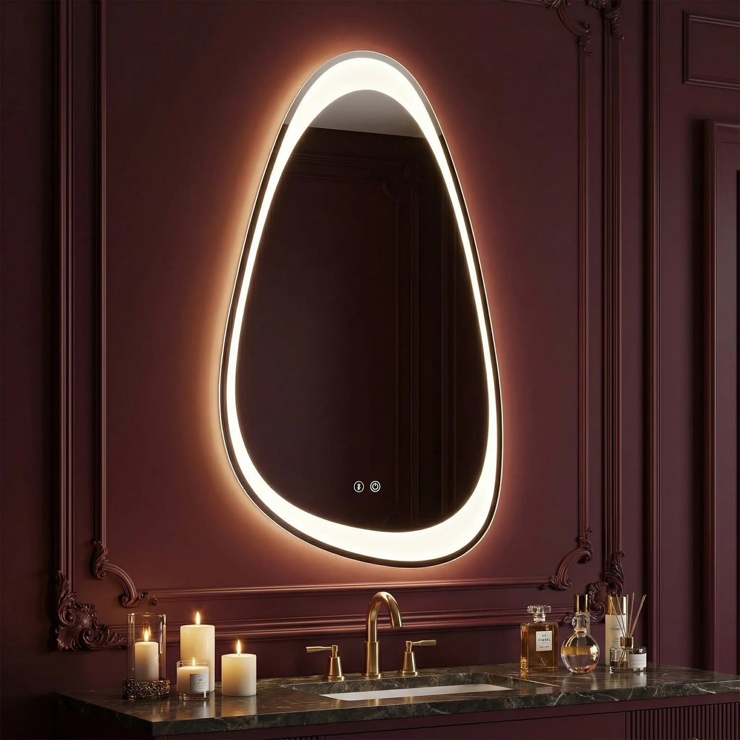 Spiegel LED ART 90x50 cm  4