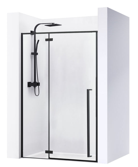 Duschtür FARGO BLACK MAT 110 1