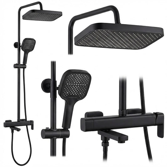 Duschgarnitur Rea Arlo Black  1