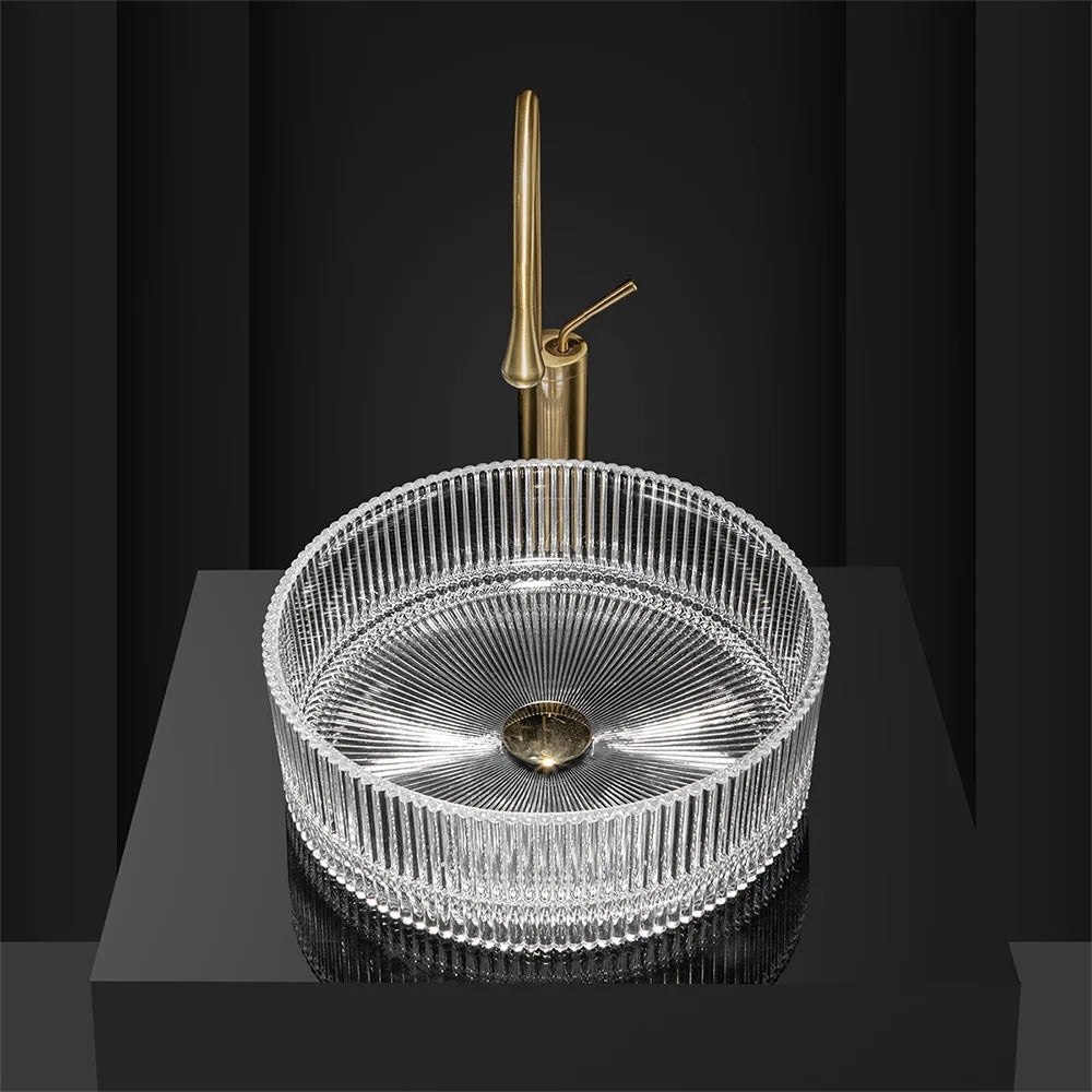 Aufsatzwaschbecken Rea Ingrid Transparent  4