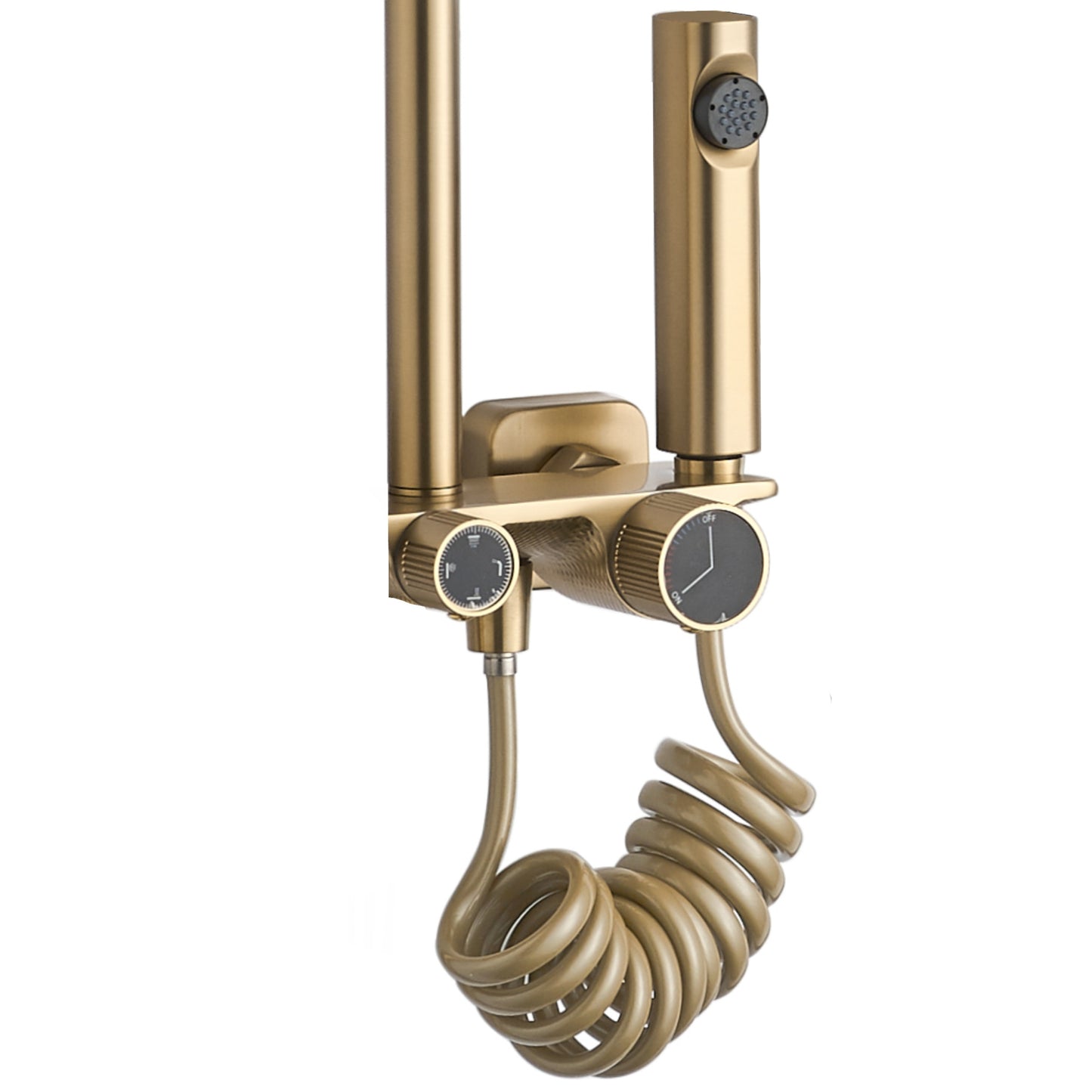 Duschgarnitur REA HELIX Brush Gold  6