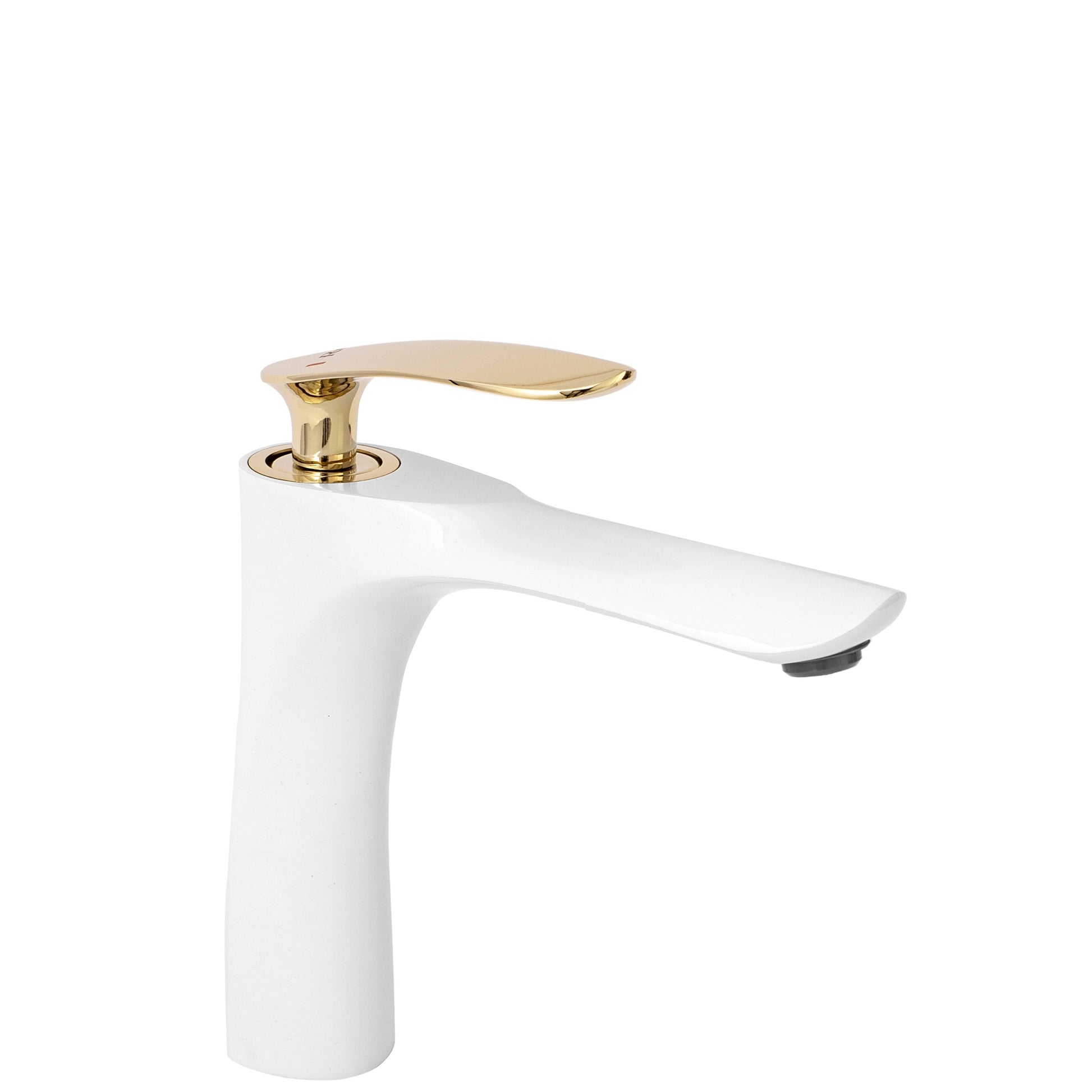 Waschbeckenarmatur Rea Orbit White Gold Low  1