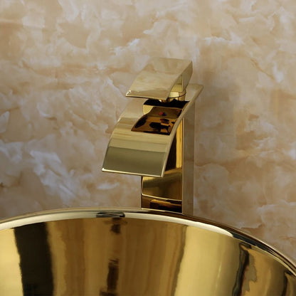 Aufsatzwaschbecken Rea Sofia Gold 6