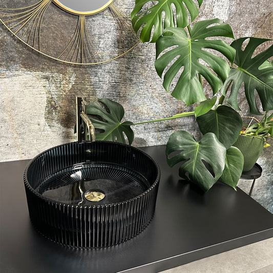 Aufsatzwaschbecken Rea Ingrid Black  1