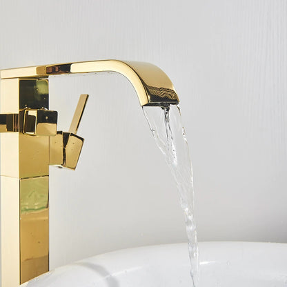 Wannenarmatur Rea Carat GOld  4