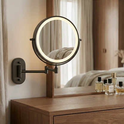 Spiegel LED Glow Black  7