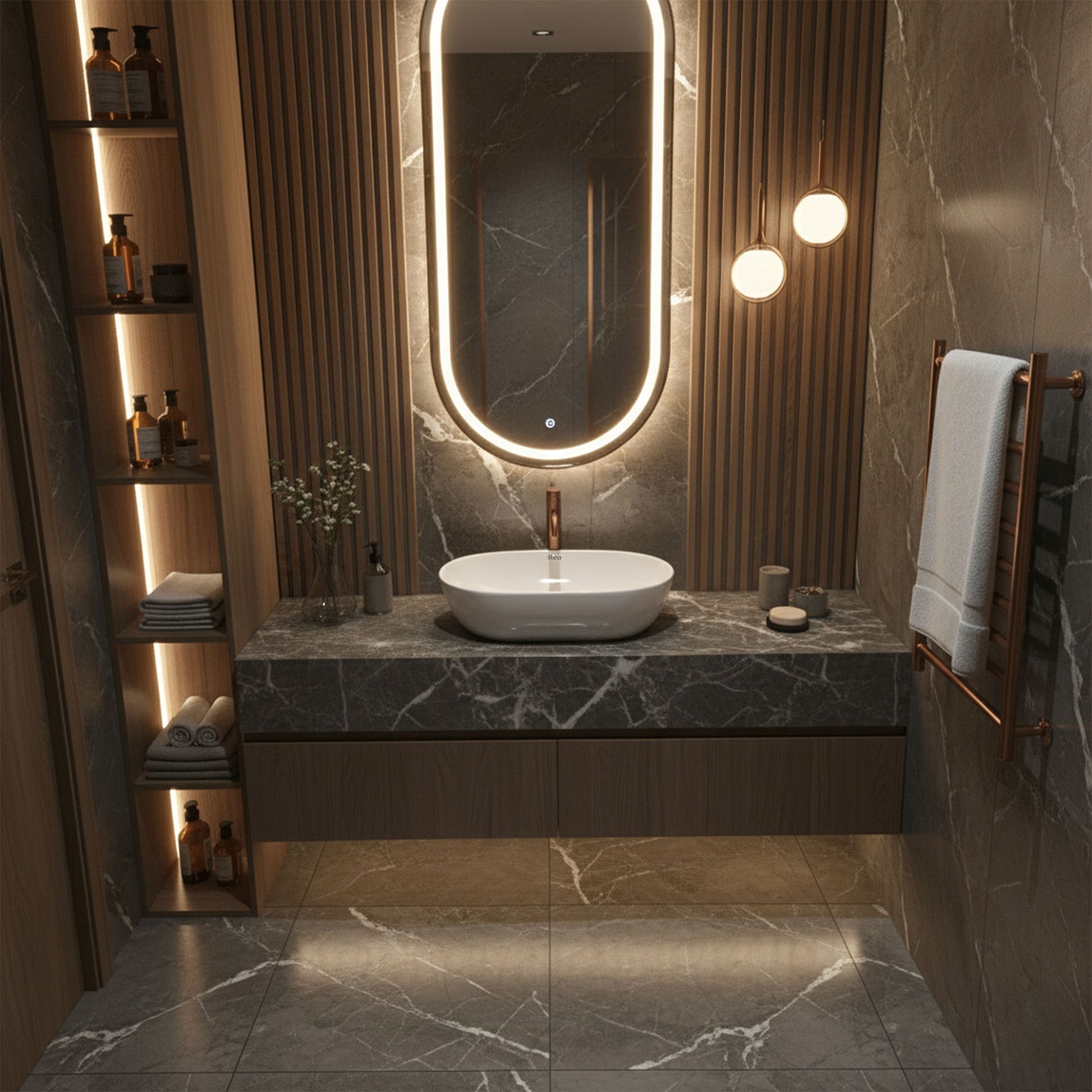 Aufsatzwaschbecken Rea Amelia 52  5