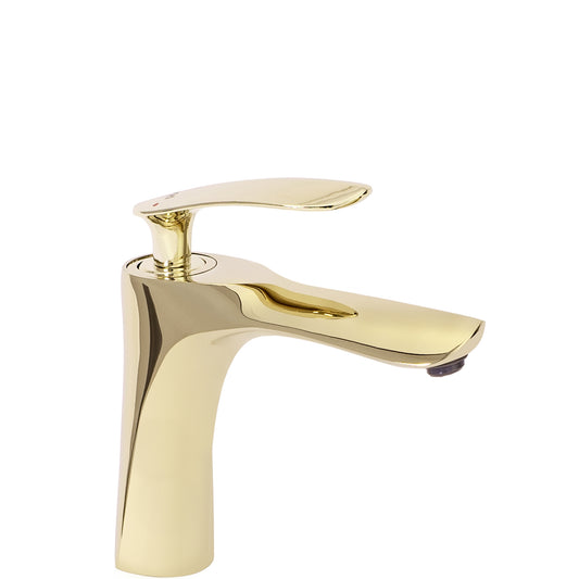 Waschbeckenarmatur Rea Orbit Gold Low  1