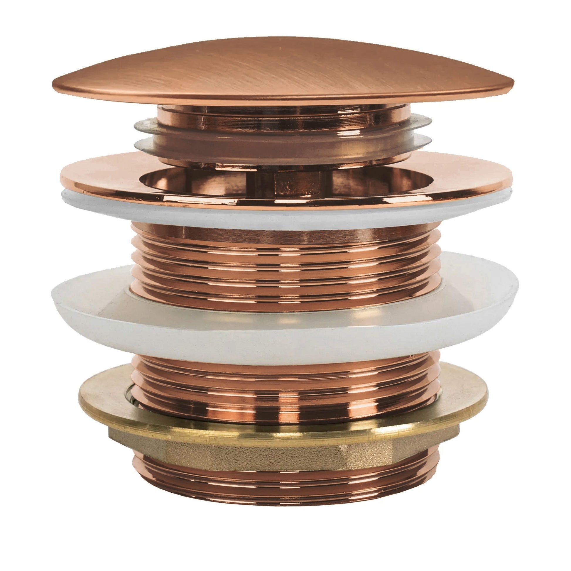 Wanne Stöpsel Klik-Klak Rea Brush Copper  1