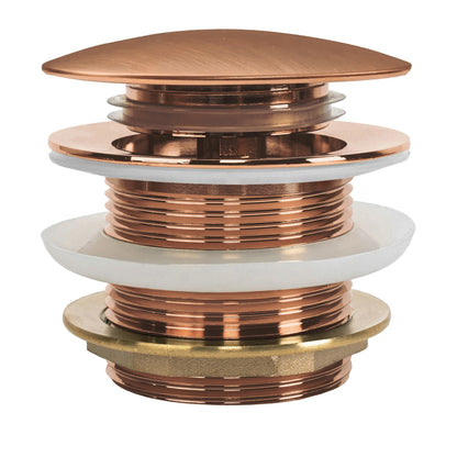 Wanne Stöpsel Klik-Klak Rea Brush Copper  1
