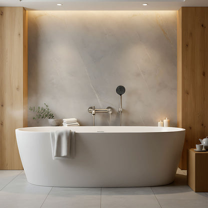 Wannenarmatur Rea Foster Nickel Brush  6