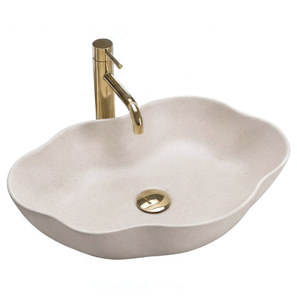 Aufsatzwaschbecken Rea Pearl Warm  1