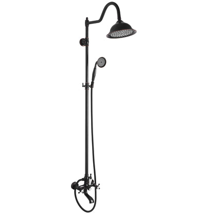 Duschgarnitur REA BERGAMO OLD BLACK  3