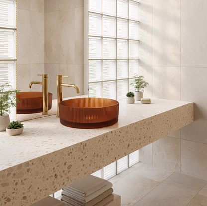 Aufsatzwaschbecken Rea Suri Brown  7