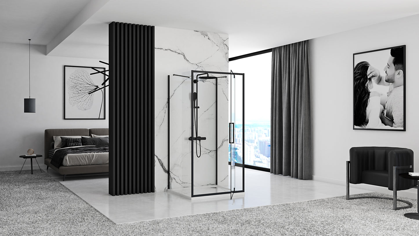 Eckdusche Rapid Swing 100 x 90 5
