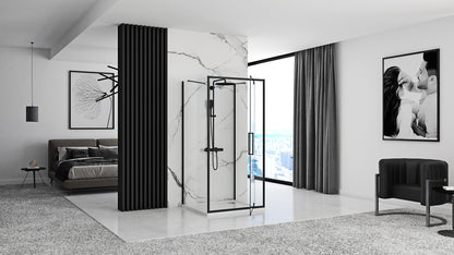 Eckdusche Rapid Swing 100 x 90 5