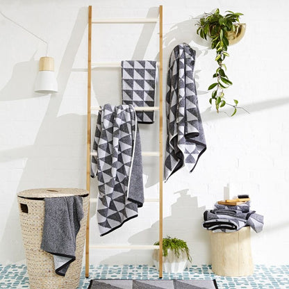 Bambus Leiterregal High 186 Cm  12