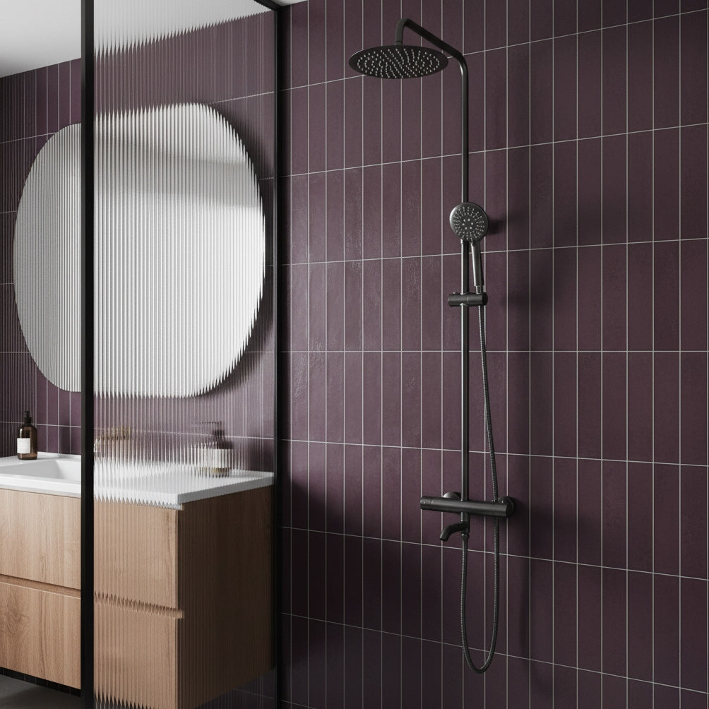 Thermostat Duschset Lungo Titan  2