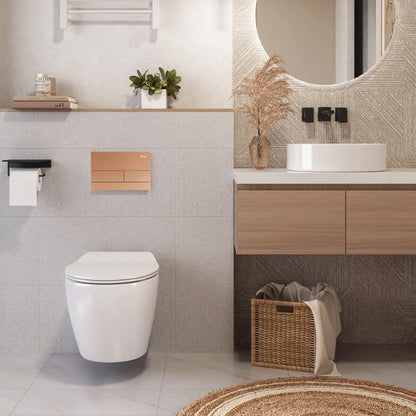 Vorwandelement für WC Rea T Brush Copper  2