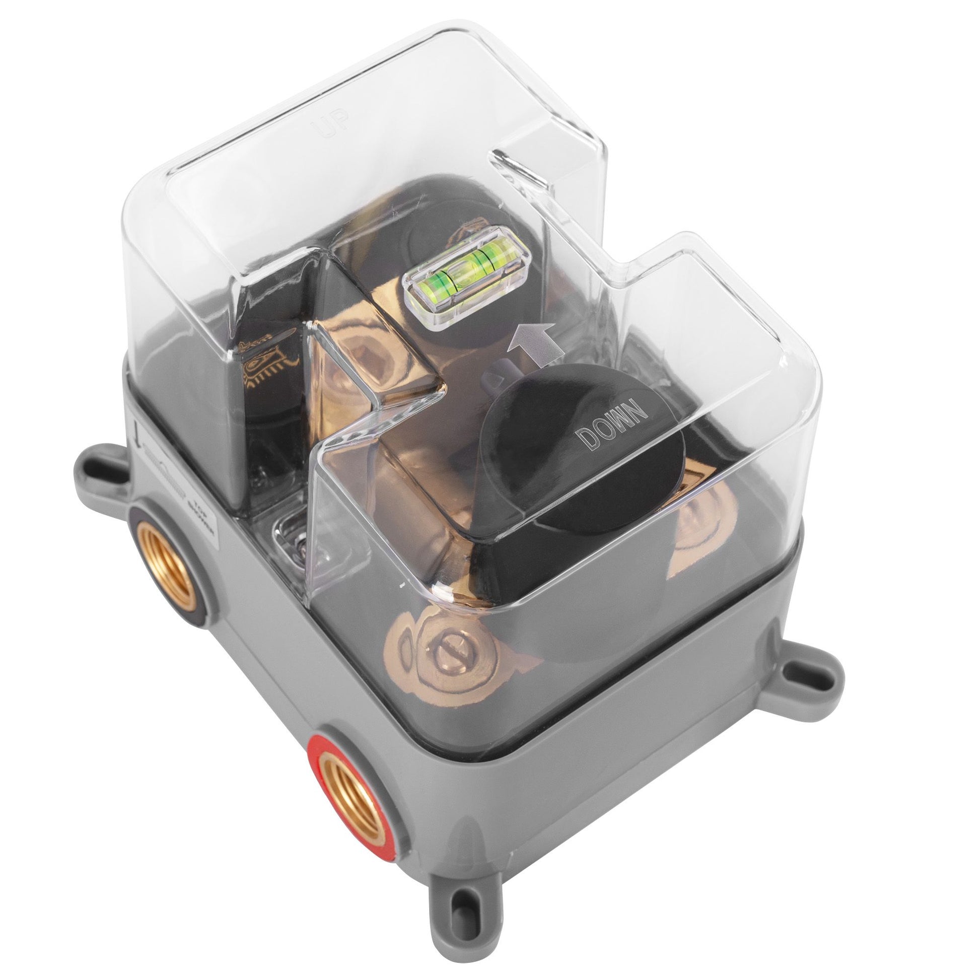 Unterputz Duschgarnitur Rea LUNGO Black Matt BOX  6