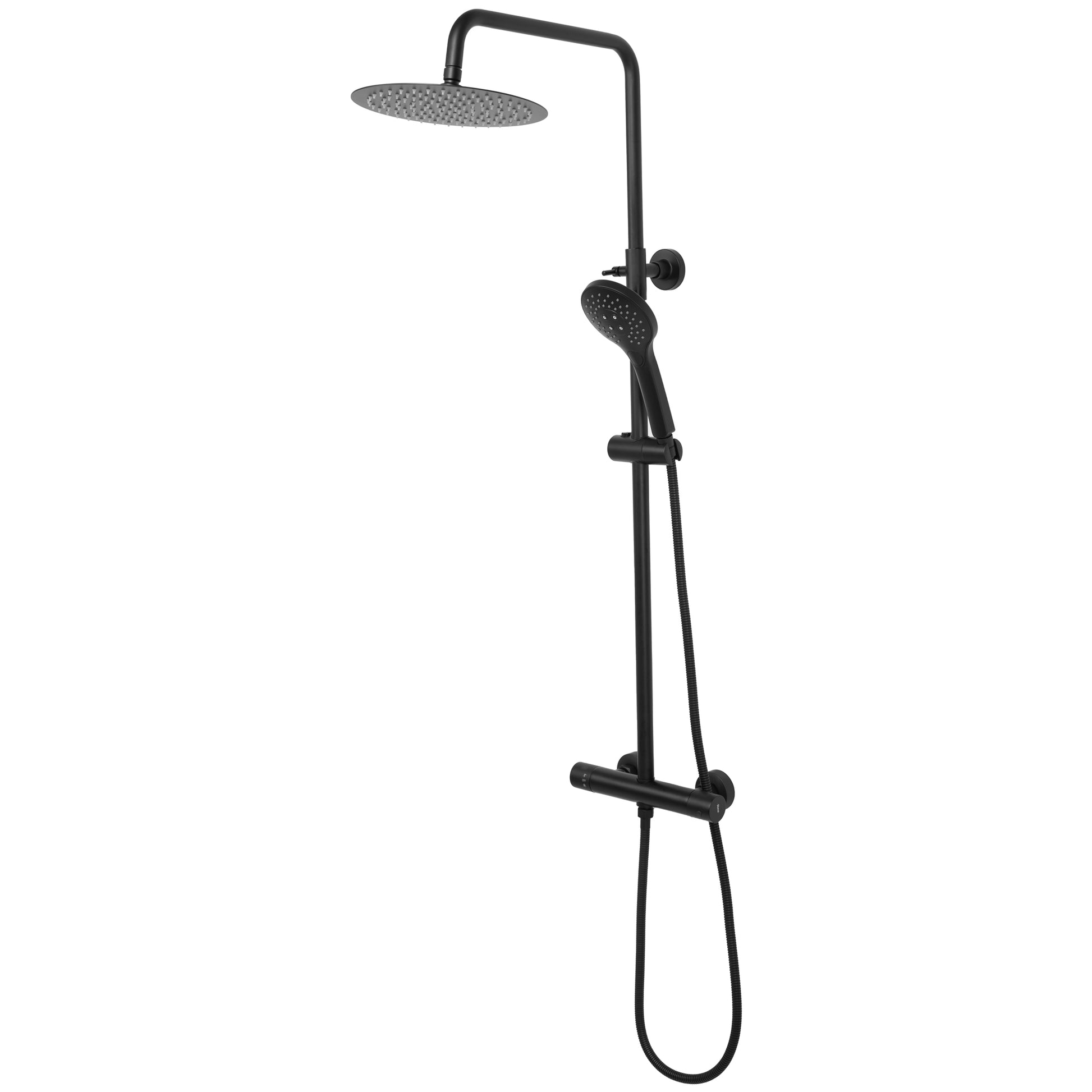 Duschgarnitur mit Thermostat REA VINCENT Black  8