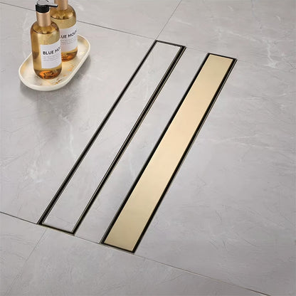 Duschrinne Rea Neox brush gold 50  2