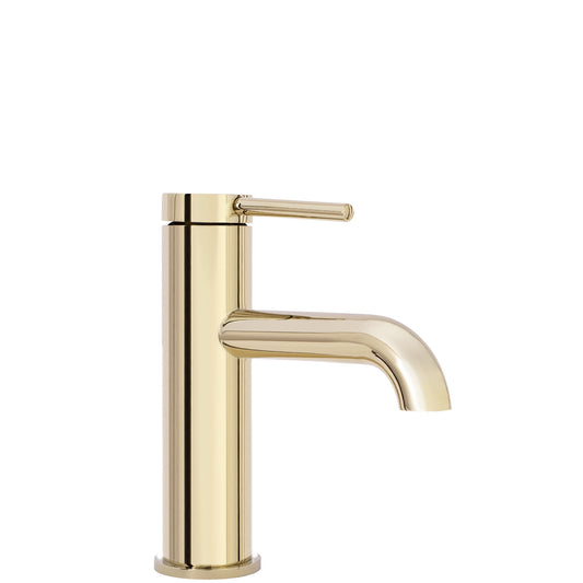 Waschbeckenarmatur Rea Spot Gold low  1