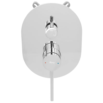 Duschset REA OVAL Chrom BOX  3