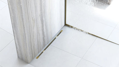 Gefälleprofil 120cm Gold linke 8