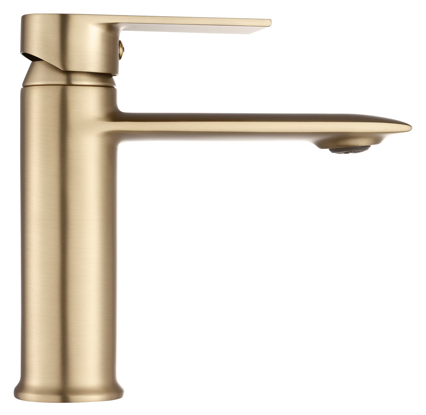 Waschbeckenarmatur REA Veneta Brush Gold low  2
