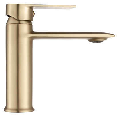 Waschbeckenarmatur REA Veneta Brush Gold low  2