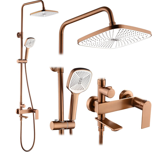 Duschgarnitur REA STORM COPPER BRUSH  1