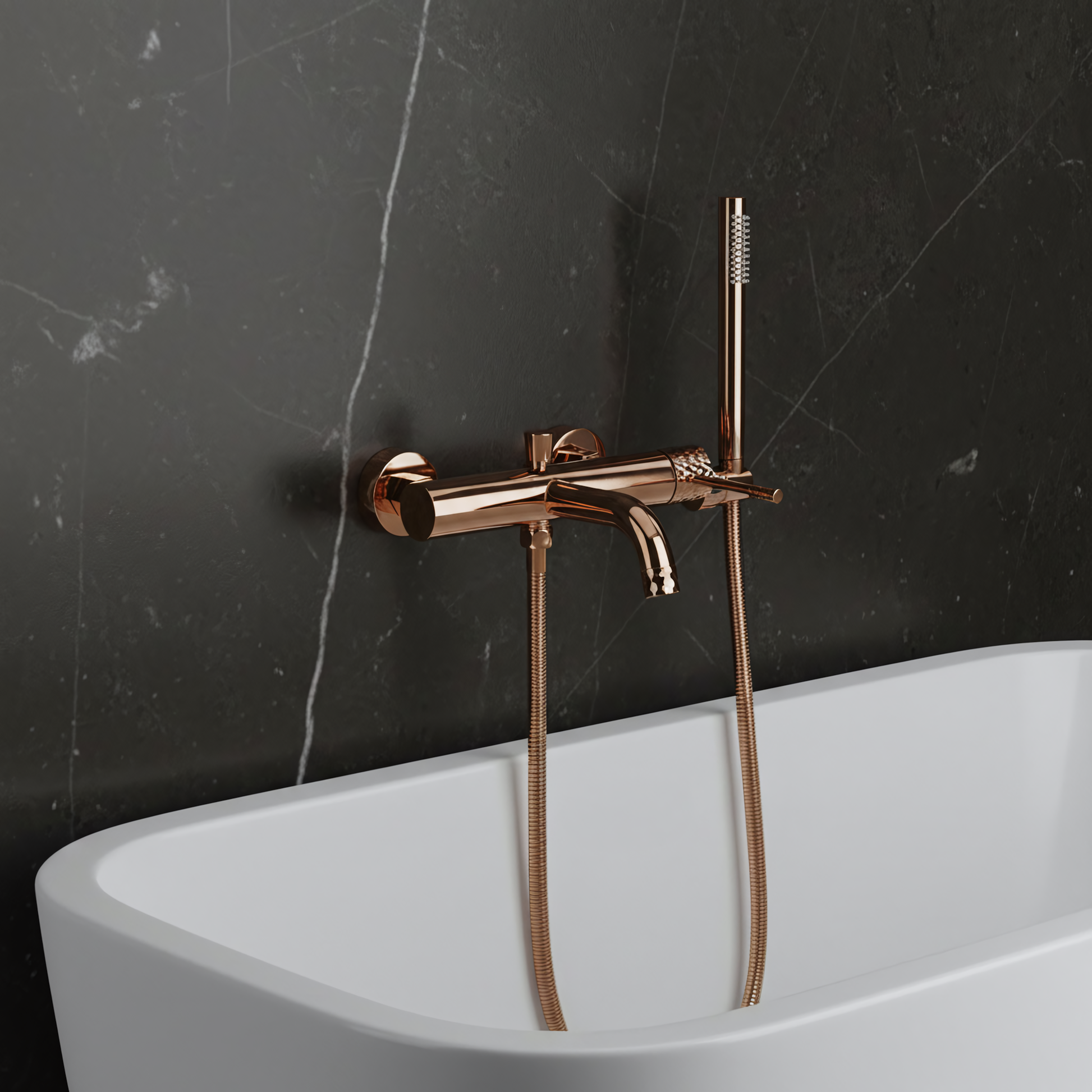 Wannenarmatur Rea Lungo Diamond Copper  4