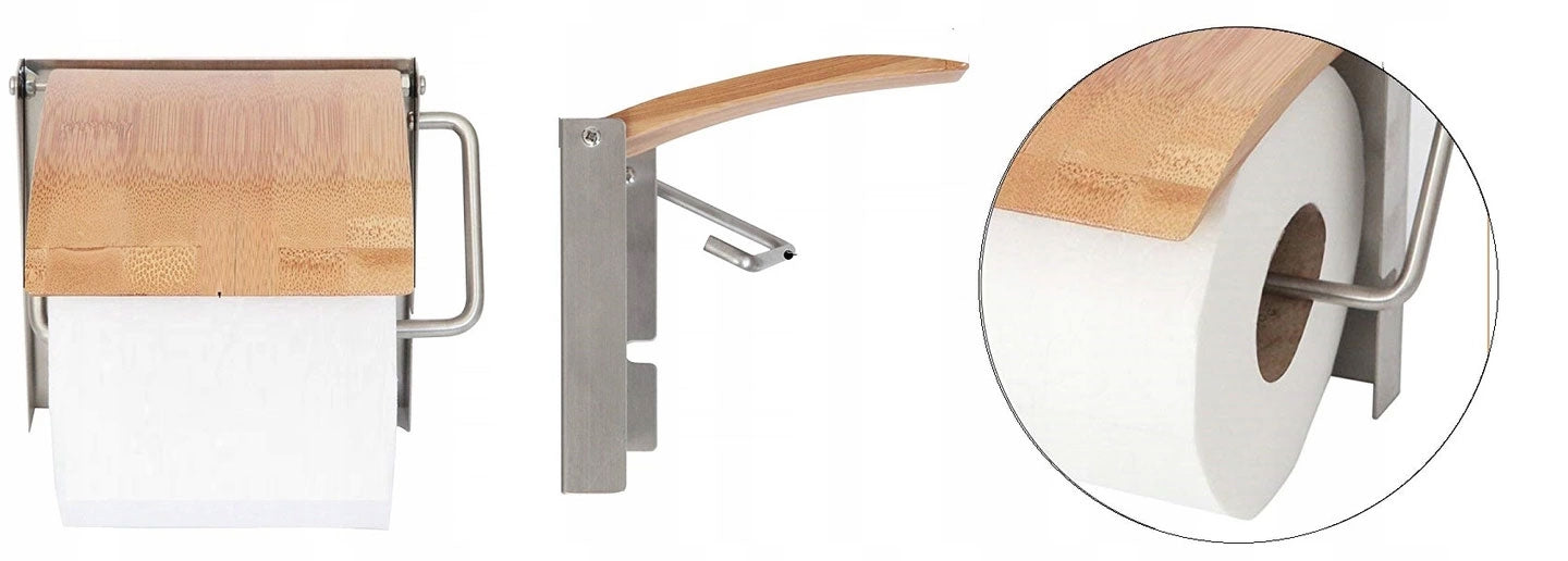 Bambus Toilettenpapierhalter 390227 Bamboo  2