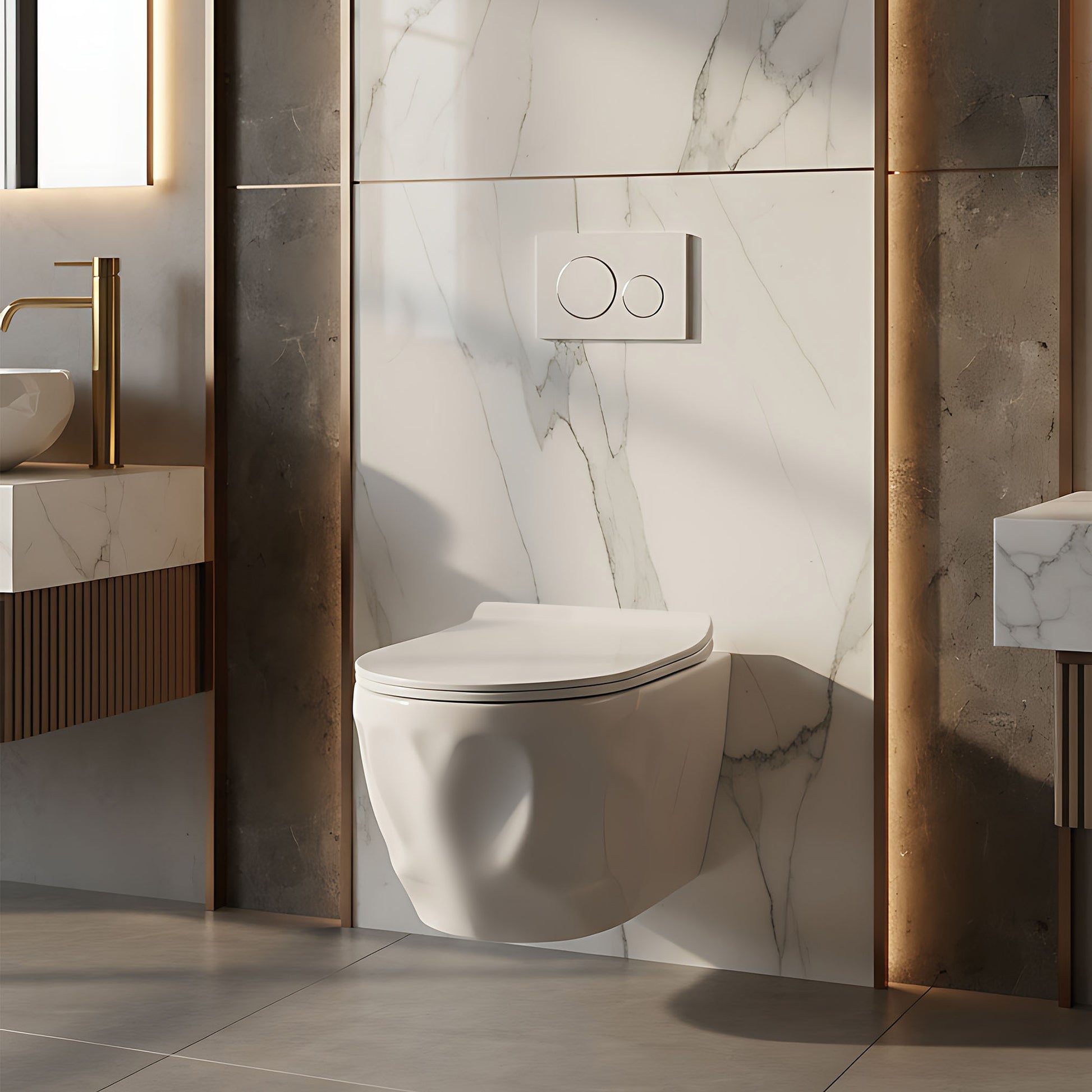 Wc Schüssel Randlos Rea Gustavo Rimless  6