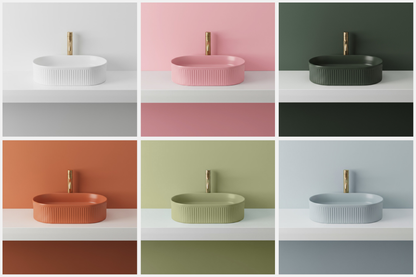 Aufsatzwaschbecken Rea Vanda Cinnamon Matt  14