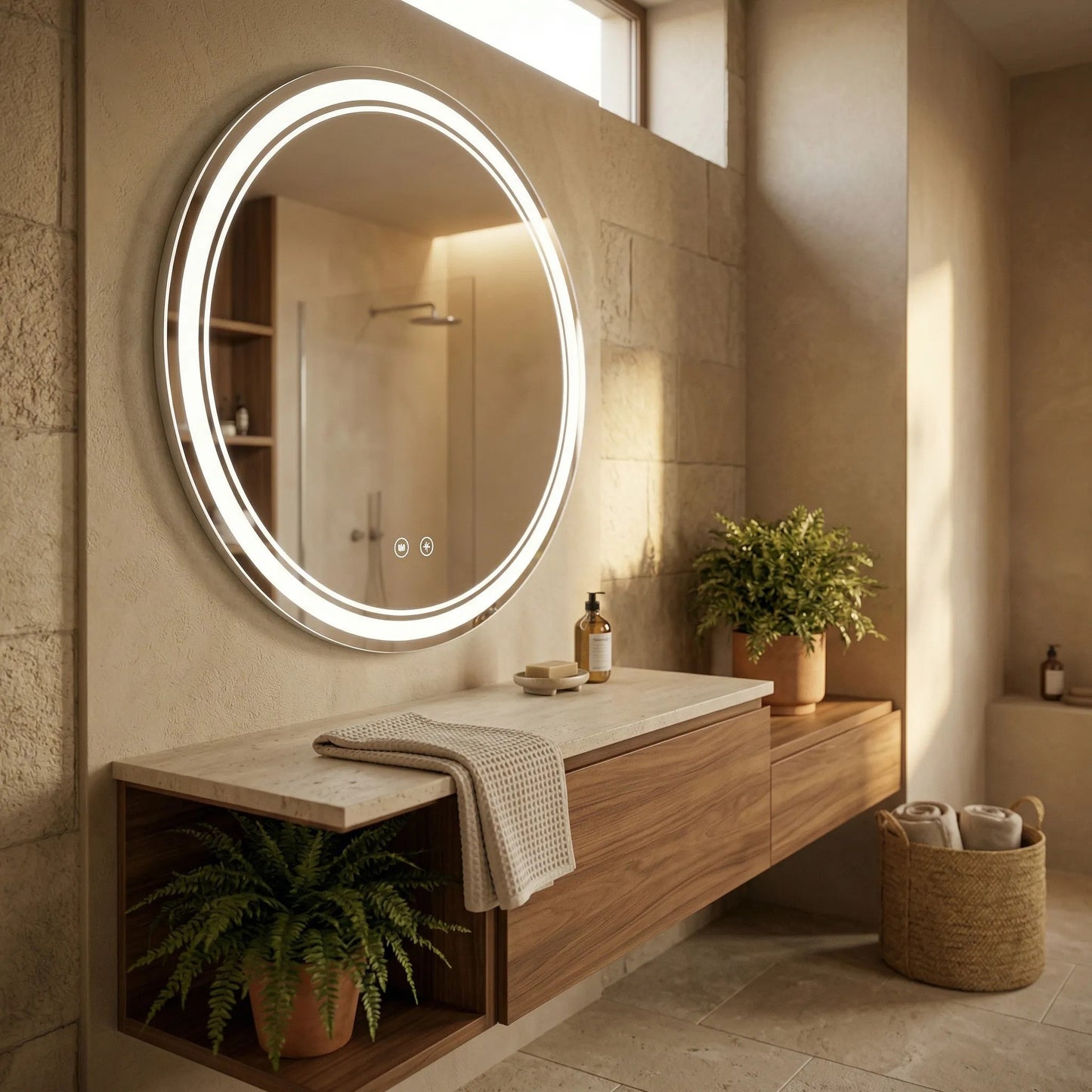 Spiegel LED SOFT 90  5