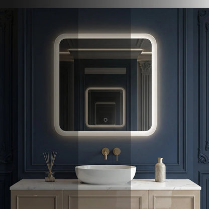 Spiegel LED 70x70cm TOP-2  5