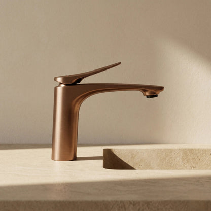 Waschbeckenarmatur PREMIUM Rea Vision Copper Brush Low  5