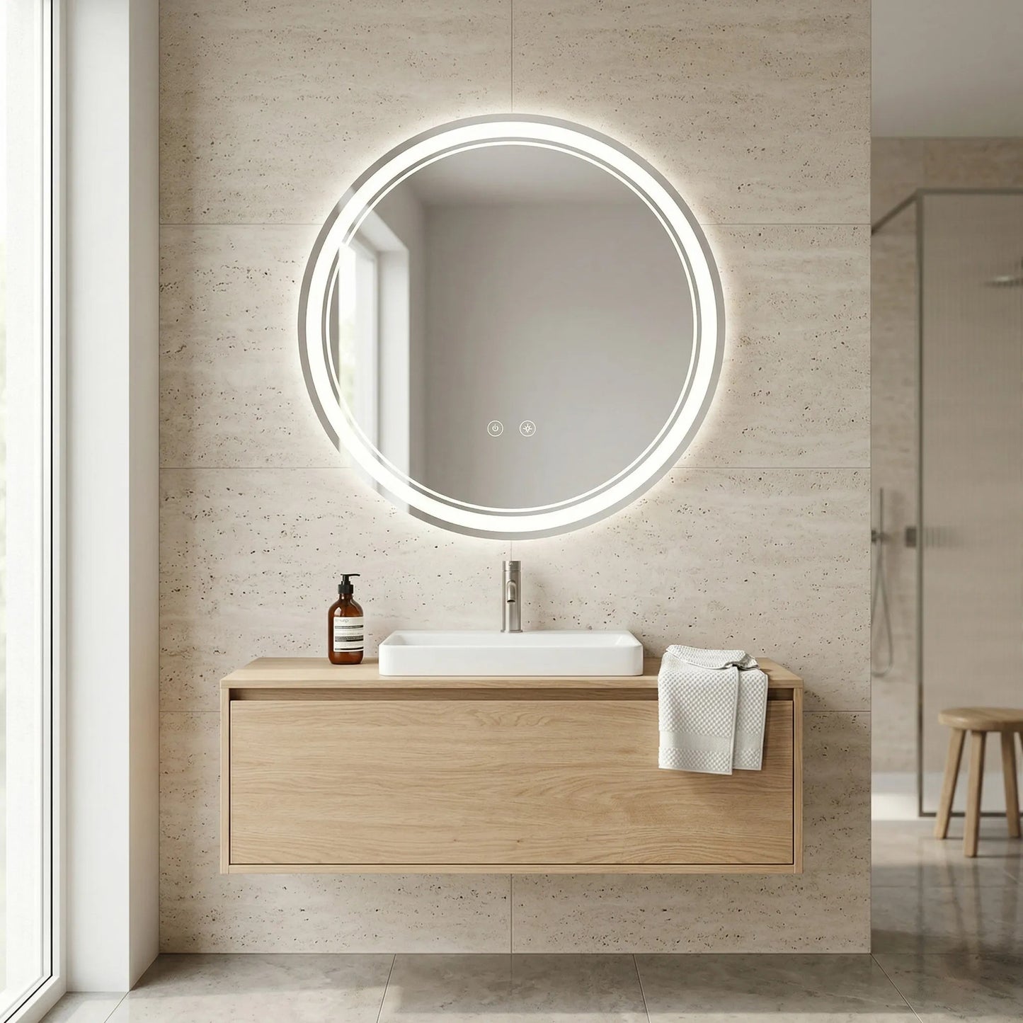 Spiegel LED SOFT 60  5