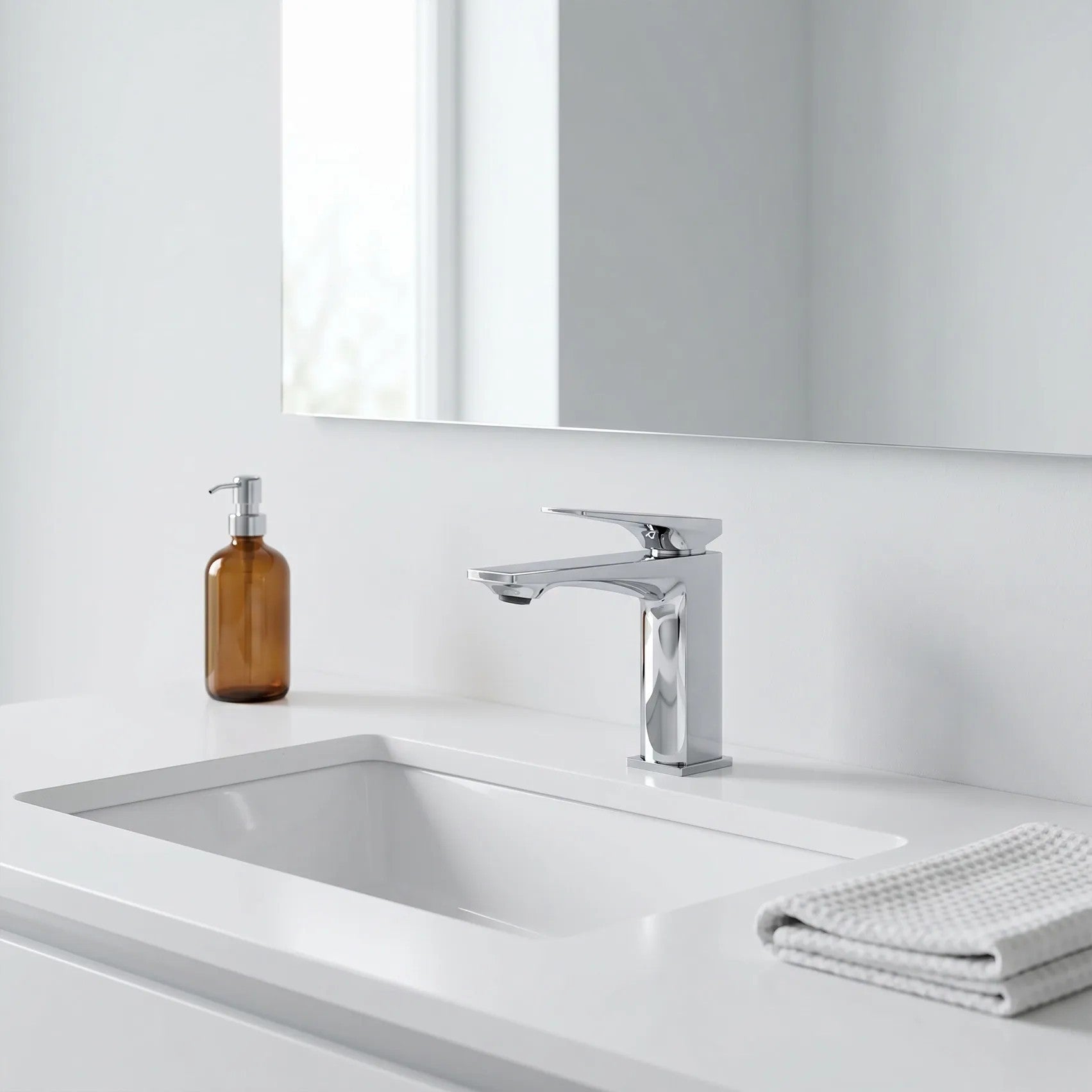 Waschbeckenarmatur PREMIUM Rea Prime Chrome Low  5
