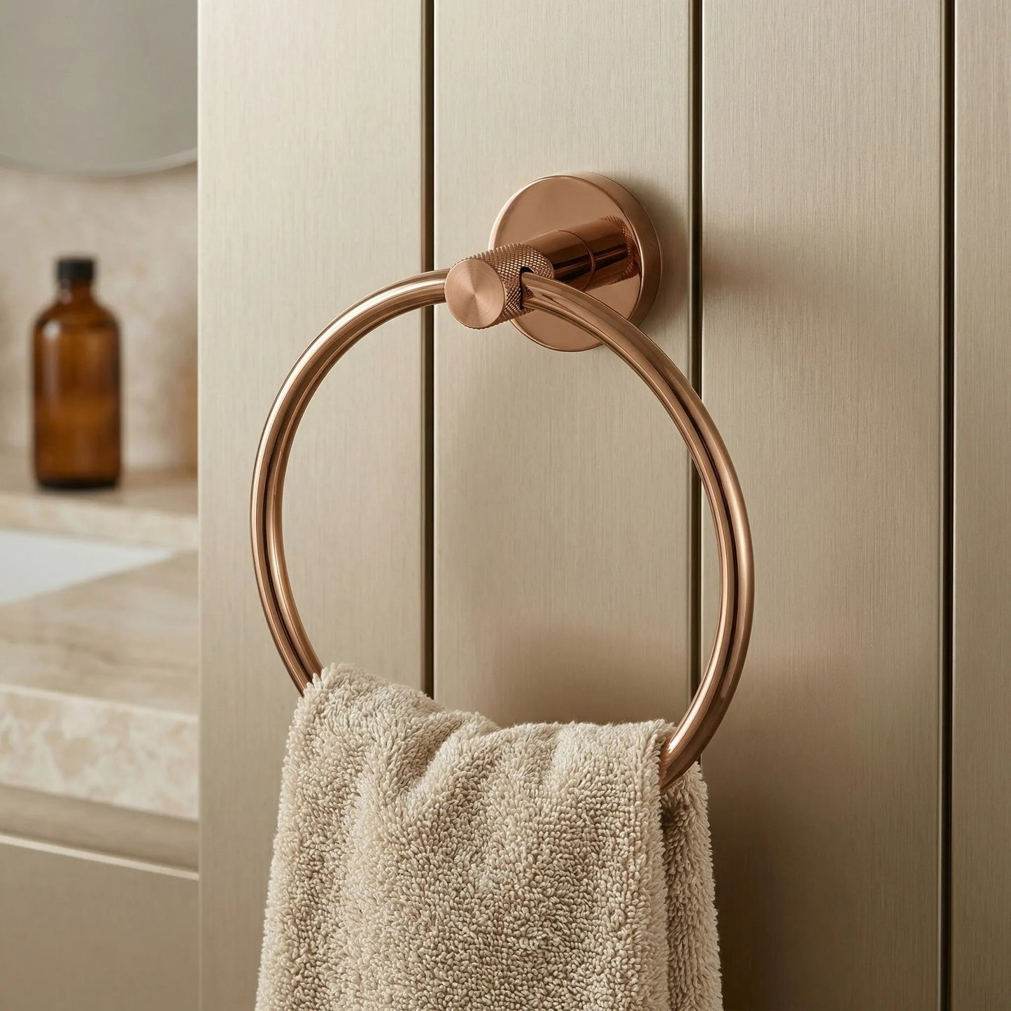 Handtuchhalter Ring 6610 Modern Copper  5