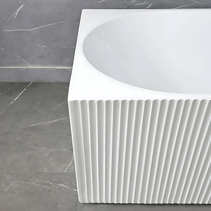 Acryl Eckbadewanne WENUS LEFT 170cm Gebürstete Gold Stöpselabdeckung 5