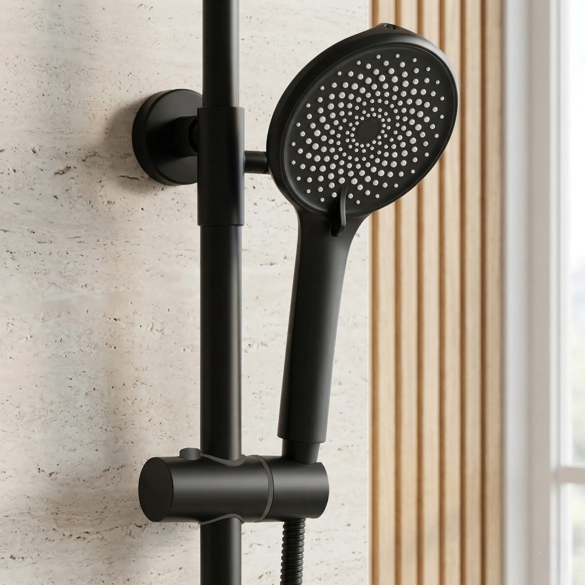 Duschgarnitur Rea Rivo Black  5